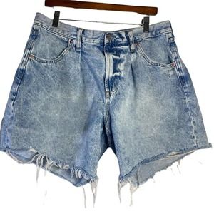 GAP Loose Bermuda Cutoff Jean Shorts Size 38